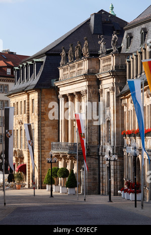 Opernstrasse Straße, Markgraefliches Opernhaus Markgräflichen Opernhaus, Bayreuth, Oberfranken, Franken, Bayern Stockfoto