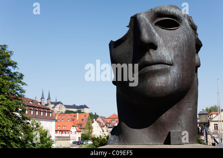 Centurione ich Skulptur von Igor Mitoraj, 2000, Bamberg, Oberfranken, Franken, Bayern, Deutschland, Europa Stockfoto