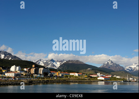 Ushuaia, Feuerland, Argentinien, Patagonien, Südamerika Stockfoto