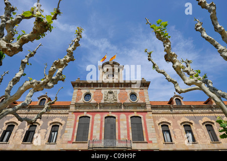 Parlament de Catalunya, das katalanische Parlament, Parc De La Ciutadella, Barcelona, Katalonien, Spanien, Europa Stockfoto