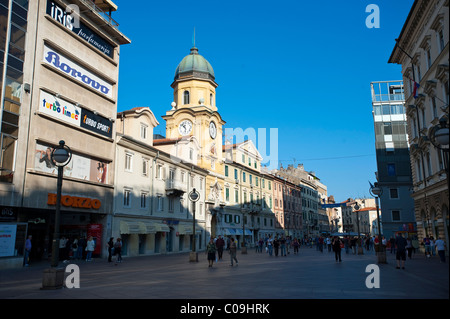 Parade, Rijeka, Primorje-Gorski Kotar Grafschaft, Kroatien Stockfoto