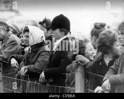 Prinzessin Anne jetzt Prinzessin Royal im Weston Park Reitveranstaltung 1970 Bild von DAVE BAGNALL Stockfoto