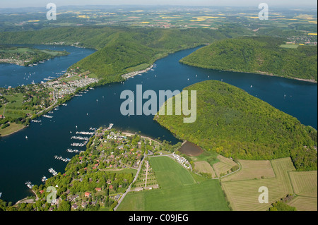 Die Halbinsel Scheid, Edersee See, Nationalpark Kellerwald, Rehbach, Europa, Nord-Hessen, Deutschland Stockfoto