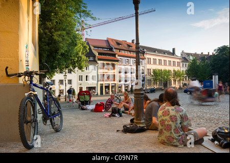 Dieses Quadrat, Freiburg Im Breisgau, Baden-Württemberg, Deutschland, Europa Stockfoto