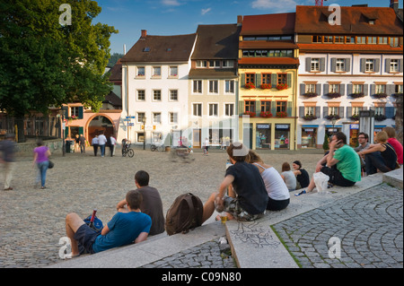 Dieses Quadrat, Freiburg Im Breisgau, Baden-Württemberg, Deutschland, Europa Stockfoto