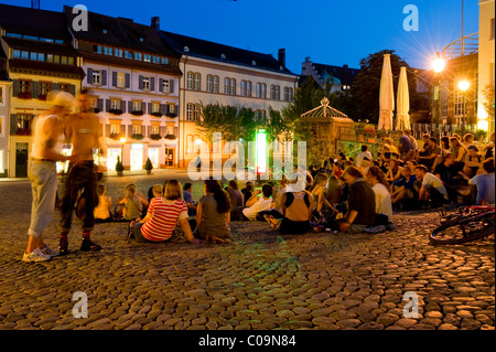 Dieses Quadrat, Freiburg Im Breisgau, Baden-Württemberg, Deutschland, Europa Stockfoto