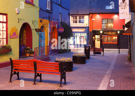 Abend in der Mitte von Kinsale, County Cork, Irland, britische Inseln, Europa Stockfoto