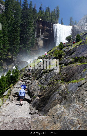 Vernal Falls, Yosemite-Nationalpark, Kalifornien, USA Stockfoto