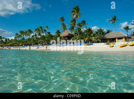 Bayahibe Strand vor Gran Dominicus, Dominikanische Republik Stockfoto