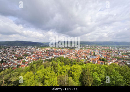 Blick auf die große Kreisstadt Tuttlingen, Landkreis Tuttlingen District, Baden-Württemberg, Deutschland, Europa Stockfoto