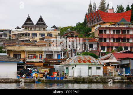 Tuk Tuk, Samosir Insel, Lake Toba Batak-Region, Sumatra, Indonesien, Asien Stockfoto