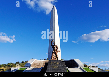 Helden-Acre, Heldenplatz Feld, Denkmal für die Helden der Unabhängigkeitskriege, mit einer Statue des unbekannten Soldaten und Marmor Stockfoto