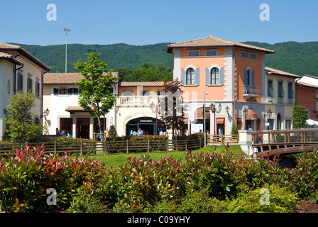 Outlet Barberino del Mugello, Provinz Florenz, Toskana, Italien Stockfoto