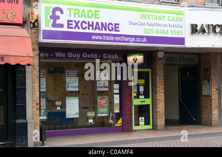 Handel-Exchange-shop Stockfoto