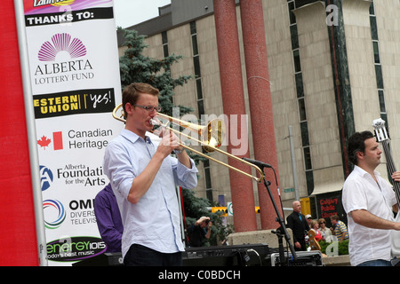 Latin Festival in Calgary, Alberta, Kanada Stockfoto