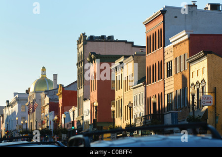 Straßenszene Georgtown, Washington, D.C. Stockfoto