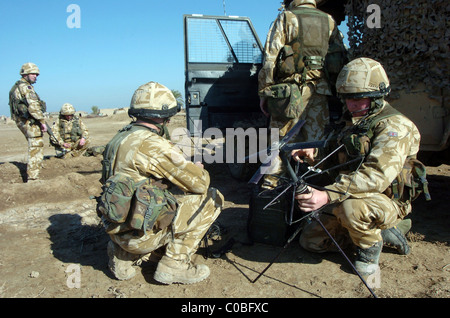 In der Vergangenheit hatte die erste militärischen Kommunikation die Form einfache Signale senden/empfangen (oft versteckt oder codiert, um sein Stockfoto