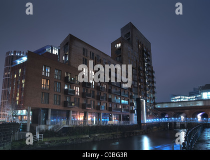 Kornkammer Wharf in Leeds Stockfoto