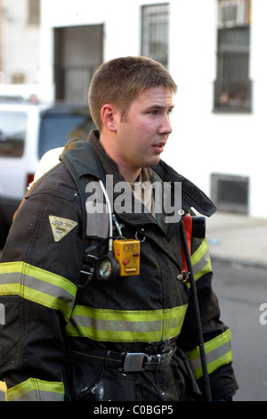 New Jersey Feuerwehrmann Stockfoto