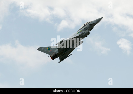 Eurofiighter Typhoon Jet Kampfflugzeug in Cosford Air Show 2010 Stockfoto