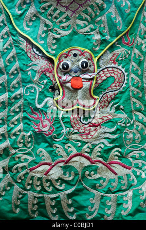 Eine antike Volkskunst Wandteppich aus Peru Stockfoto, Bild: 25482093