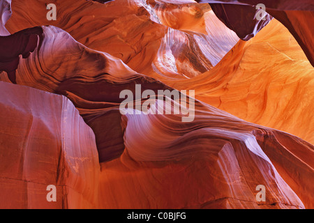 Großartige Spiel von Licht und Farbe Stockfoto