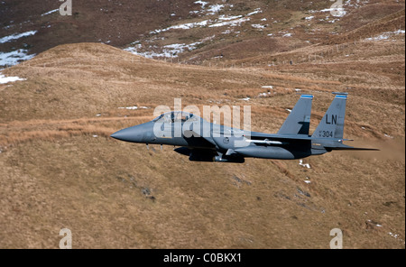 er F-15E Strike Eagle ist ein amerikanischen All-Wetter-Boden-Angriff Streik Kämpfer Stockfoto