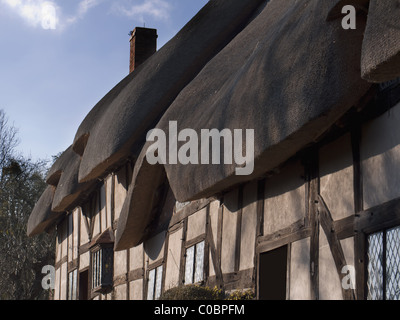 Anne Hathaways Cottage Stratford-upon-avon Stockfoto