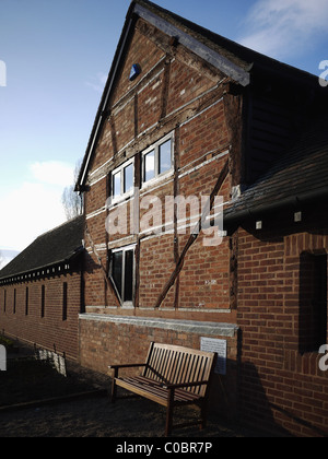 Schmiede Mühle nationale Nadel Museum Bordesley abbey Stockfoto