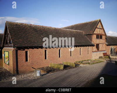 Schmiede Mühle nationale Nadel Museum Bordesley abbey Stockfoto