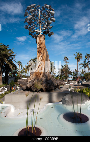 Puerto De La Cruz-Teneriffa-Kanarische Inseln Stockfoto