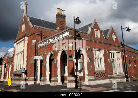 Windsor und Eton Riverside Bahnhof Stockfoto