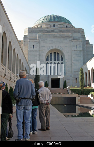 Ein Blick ins innere Bereich Gedenk des Australian War Memorial in Canberra, Australien. Stockfoto