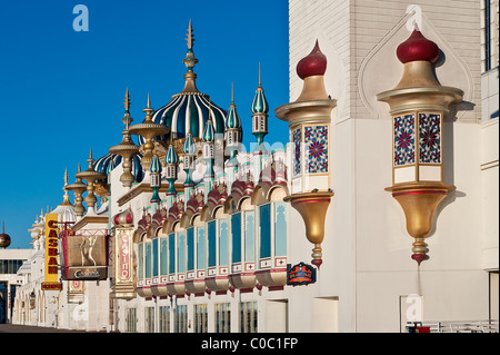Außenseite des Trump Taj Mahal Casino, Atlantic City, New Jersey, NJ, USA Stockfoto