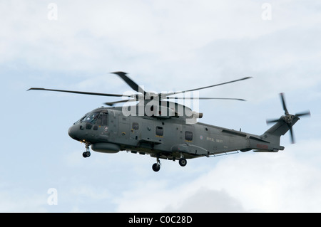 Agusta Westland Merlin MH 1 824 Naval Air Squadron, RNAS Culdrose am Royal International Air Tattoo Stockfoto