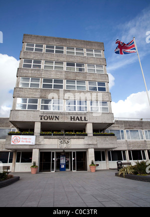 Crawley Town Hall. Bild von James Boardman. Stockfoto