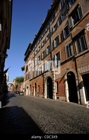 Italien, Rom, Via Giulia Straße Stockfoto