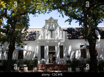 Big Easy-Restaurant in der Dorp Street in Stellenbosch im Besitz von Ernie Els Stockfoto