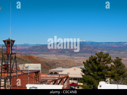 Straßenszenen in Jerome, Arizona Stockfoto