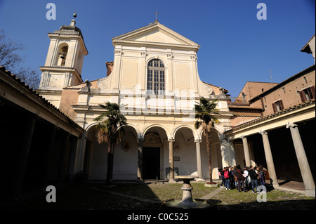 Italien, Rom, Basilika di San Clemente Stockfoto