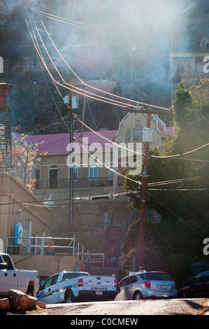 Straßenszenen in Jerome, Arizona Stockfoto