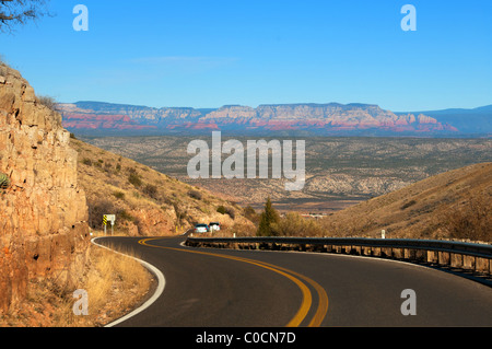 Straßenszenen in Jerome, Arizona Stockfoto