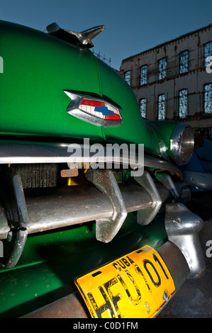 Antike Autos der 1950er Jahre American Classic Cars Havanna Kuba Stockfoto