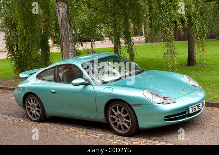 Porsche 911 996 Carrera 2 Sportwagen. Stockfoto