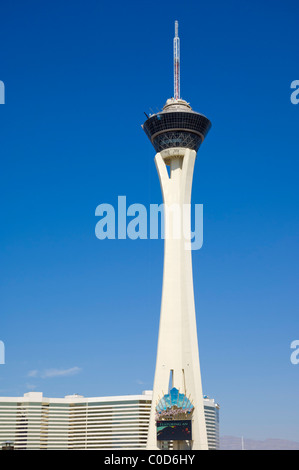 Der Stratosphere Tower Hotel Las Vegas Boulevard Las Vegas Nevada, USA Stockfoto