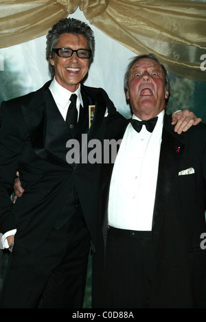 Tommy Tune und Peter Duchin 63. Boys Städte von Italien des Jahres Kugel im Ritz Carlton Hotel New York,-12.04.08 Stockfoto