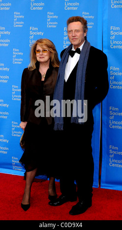 Georgianne Walken, Christopher Walken 35th jährlichen Film Society of Lincoln Center Gala Hommage an Meryl Streep bei Avery Fisher Stockfoto