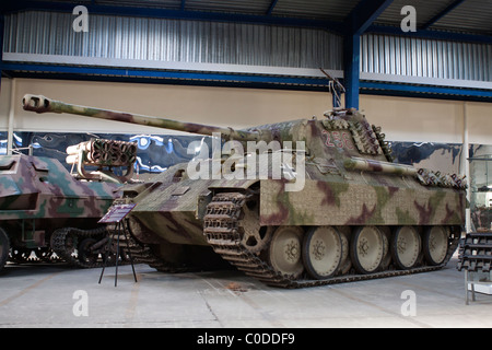 Deutschen Panzerkampfwagen V Panther (Sd.Kfz. 171), Tank Museum von Saumur Stockfoto