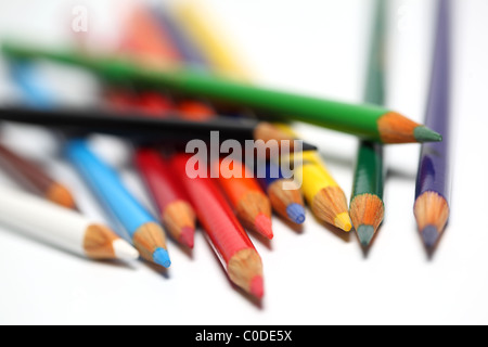 Bleistifte Farben Stockfoto