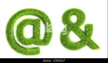 Grass-Symbole Stockfoto